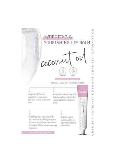 Skin401 Nemlendirici Ve Besleyici Dudak Balmı 15ml Sku: Smg8690010487094