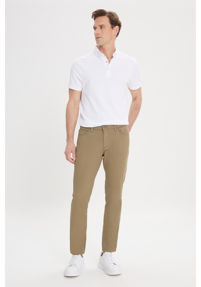 AC&Co / Altınyıldız Classics Erkek Yesıl Slim Fit Dar Kesim 5 Cep Armürlü Esnek Pantolon Yeşil AC&Co / Altınyıldız Classics Erkek Yesıl Slim Fit Dar Kesim 5 Cep Armürlü Esnek Pantolon Yeşil