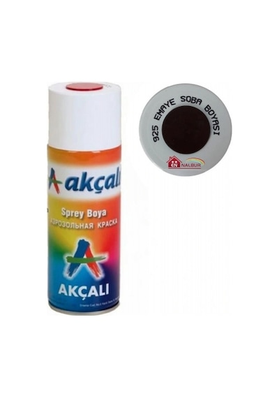 Akçalı Sprey Boya 400 Ml 925 Emaye Soba Boyası Çok Renkli