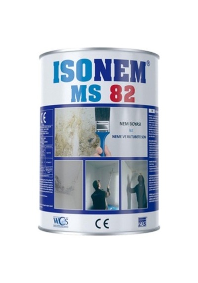 1 Kg Beyaz Nem Yalıtım Boyası, İç Ve Dış Duvarlar İçin Açık Bej