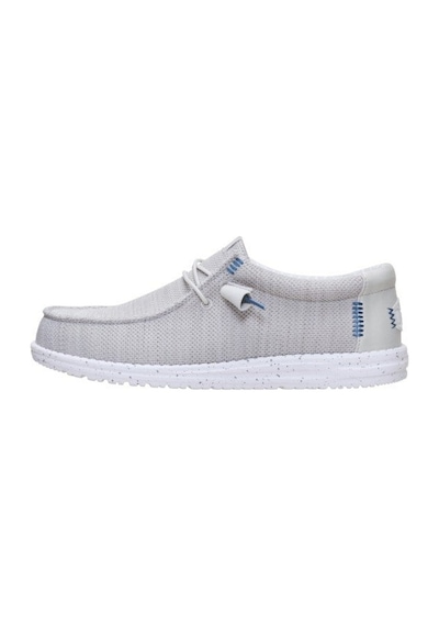 Hey Dude Wally Stretch Sox Erkek Günlük Ayakkabı-33145 Açık Gri