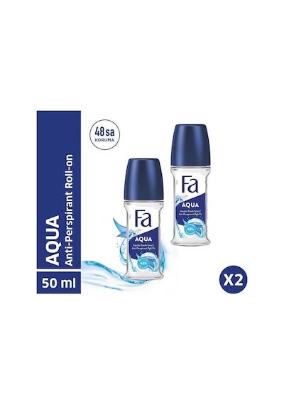 Fa Aqua Roll-On 50 Ml X 2 Adet