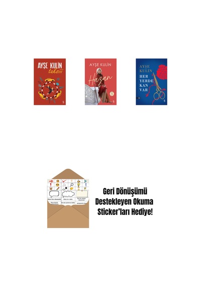 Taksiii + Hazan + Her Yerde Kan Var Ciltli + Okuma Sticker'ları