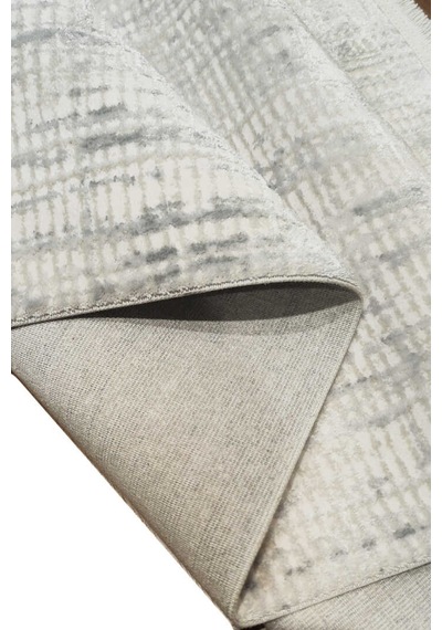 Etro Dekoratif Modern Akrilik Makine Halısı Et08 Gri Gri-bej