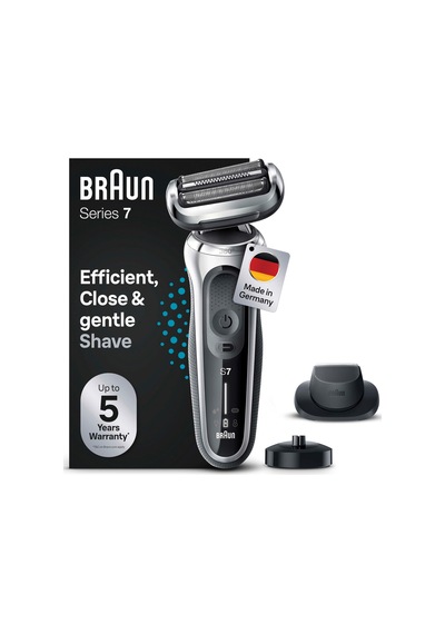 Braun Series 7 Elektrikli Tıraş Makinesi 360 Flex, Easyclick Hassas Düzelticili, Ataşmanlı Erkek Tıraş Makinesi, Islak Ve Kuru, Almanya'da Üretilmiştir, 71-s4200cs, Gümüş Braun Series 7 Elektrikli Tıraş Makinesi 360 Flex, Easyclick Hassas Düzelticili, Ataşmanlı Erkek Tıraş Makinesi, Islak Ve Kuru, Almanya'da Üretilmiştir, 71-s4200cs, Gümüş