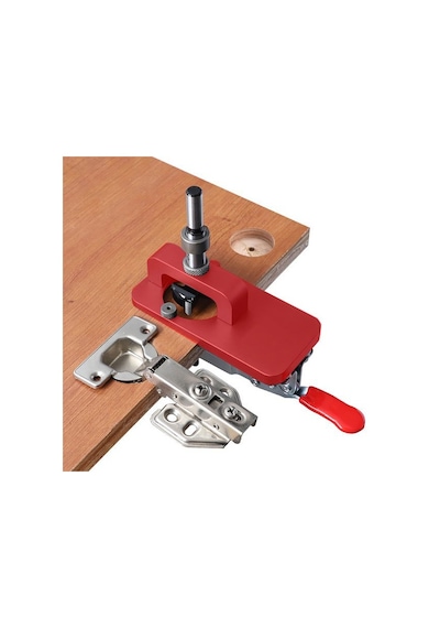 Rox Wood 0156 Alüminyum Tas Menteşe Kılavuz Seti