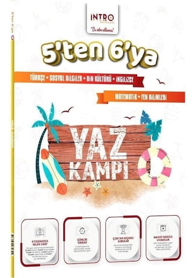 İntro 5 Ten 6 Ya Tüm Dersler Yaz Kampı İntro Yayınları