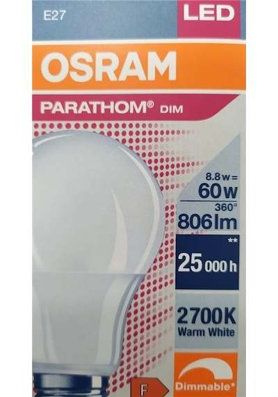 Osram 8.8 Watt 2700 K Dimlenebilir Led Ampul-Açıklamayı Oku