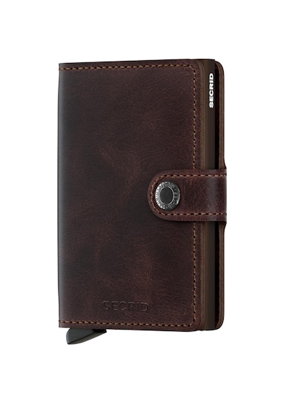 Secrid Miniwallet Vintage Kartlık Cüzdan Chocolate Çok Renkli