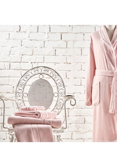 Linens Soft Pamuk 85x150 Cm Banyo Havlusu Pudra
