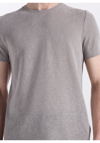 Fabrika Gri Erkek Pamuklu T-shirt F6sm-tst 2900