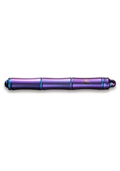 We Knife Syrinx Purple Titanium Pen Taktik Kalem Mor