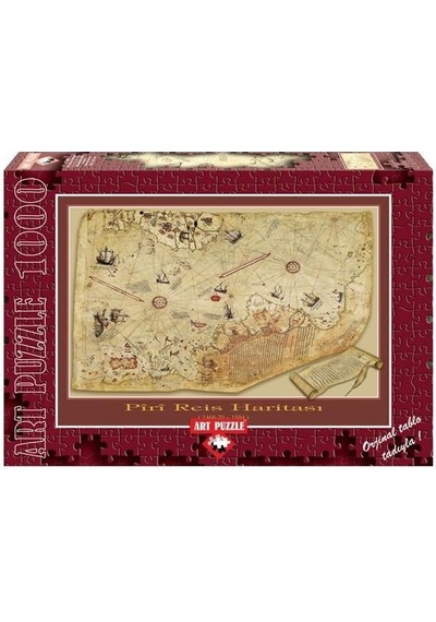 Pir-i Reis Haritasi 1000 Parça Puzzle