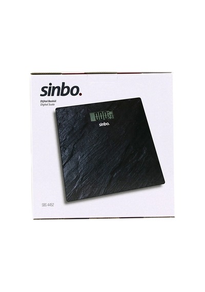 Dijital - Pilli Banyo Baskül Terazi Tartı Lcd Ekran - Sıcaklık Gösterge 180kg/50gr 28x28cm Sbs-4452 5580