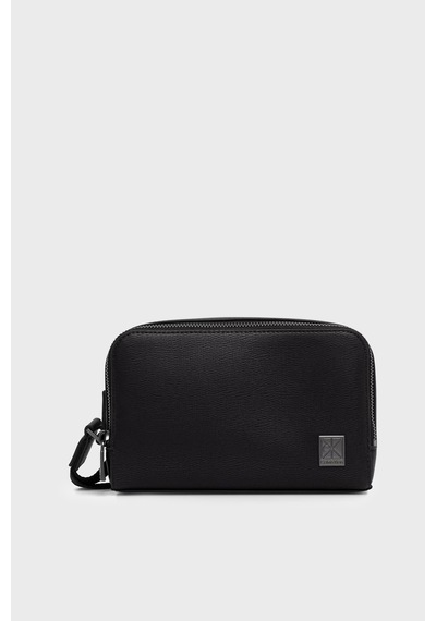 Calvin Klein Logolu Traş Çantası Lv04d1243gub1 Erkek Traş Çantası Lv04d1243g Ub1 Siyah