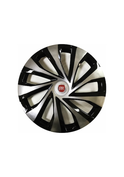 Fiat Linea Uyumlu 15 Inç Piano Black Siyah Renkli Jant Kapağı 4 Adet /5810çiftfiat/