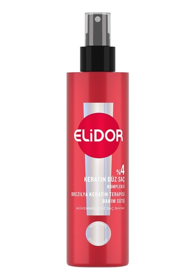 Elidor Saç Bakım Sütü Brezilya Keratin Terapisi 200 Ml - 7 Adet Tarı