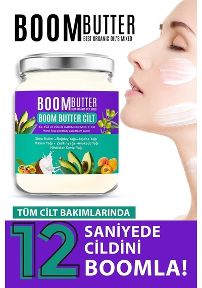 Boom Butter Saç Ve Cilt Bakım Paketi