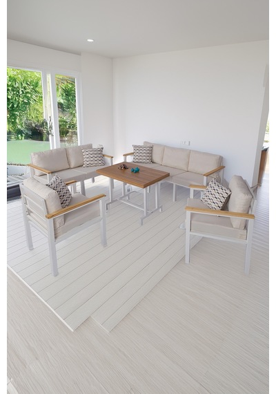 Neokas Balkon Mobilyası, Bahçe Takımı, Kafe Koltuğu, Bekleme Alanı Koltuğu, 1 +1 + 2 + 3 + Masa Beyaz Neokas Balkon Mobilyası, Bahçe Takımı, Kafe Koltuğu, Bekleme Alanı Koltuğu, 1 +1 + 2 + 3 + Masa Beyaz