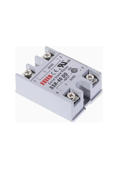 Ssr-40dd Ssr Solid State Röle 40a 3-32v Giriş 5-60v Çıkış Katı Hal Rölesi