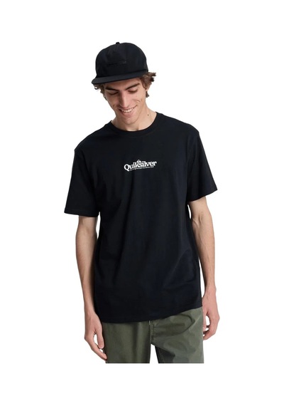 Quiksilver Fineline Erkek Tişört Antrasit