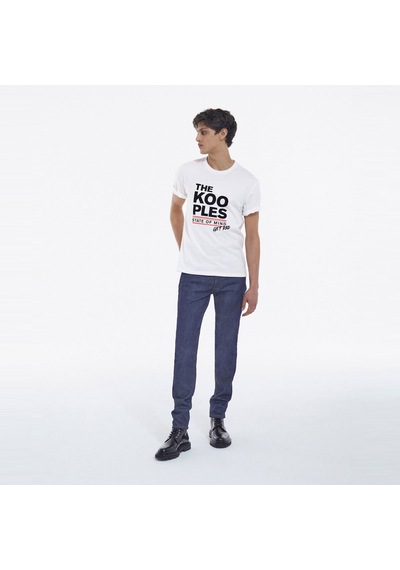The Kooples Erkek Beyaz T-shırt