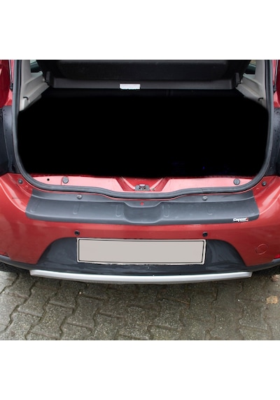 Dacia Sandero Arka Tampon Eşiği Koruma Abs Mat Siyah 2012 Ve Sonrası