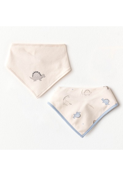 Andywawa Erkek Bebek 2 Li Fular Önlük - Andywawa - Bej - 0-6 Ay - Ac25923-bej-0-6 Ay Bej
