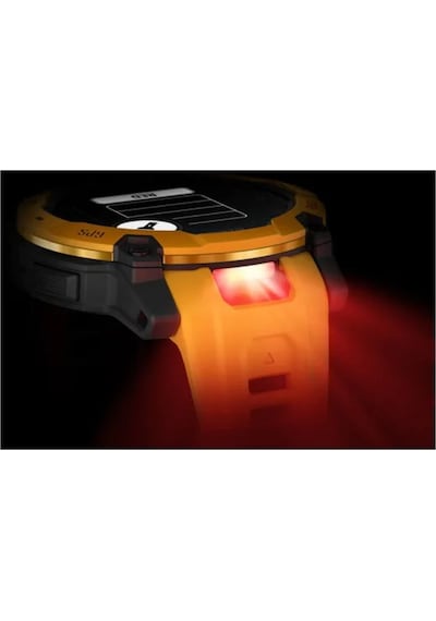 Garmin Instinct 3 - 45 MM Turuncu Gri (Distribütör Garantili)