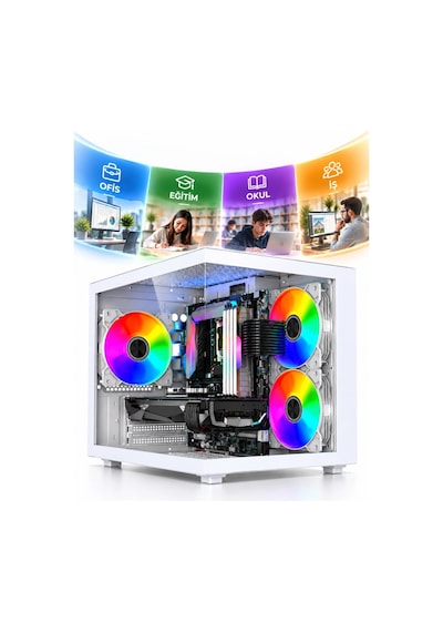 J-Tech S1153 i5-2300 8 GB 256 GB SSD Free Dos Masaüstü Bilgisayar