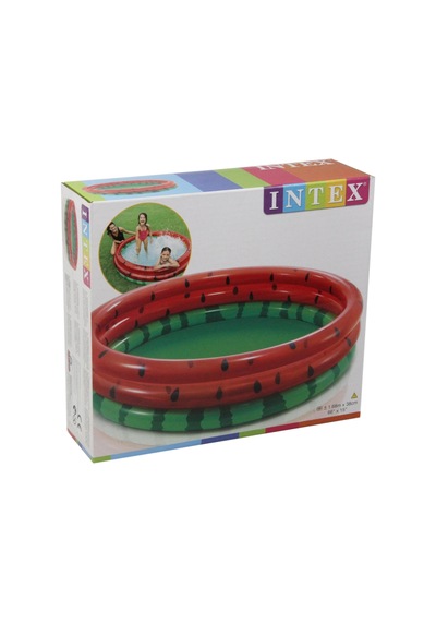 Intex Karpuz Desenli Şişme Havuz 168 x 38 CM Çok Renkli