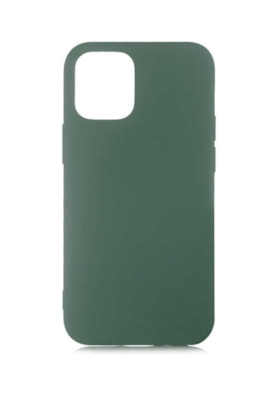 Apple Uyumlu iPhone 12 Pro Kılıf Zore Lsr Lansman Kapak Koyu Yeşil
