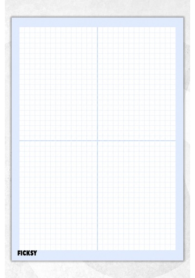 A5 Bloknot Kareli Defter - 50 Yaprak - Memopad - Notepad - Not Defteri - Not Kağıdı Çok Renkli Çok Renkli
