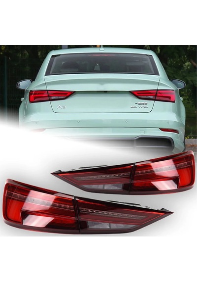 Audi A3 2013-2016 Sedan Uyumlu Makyajlı Dizayn Arka Stop