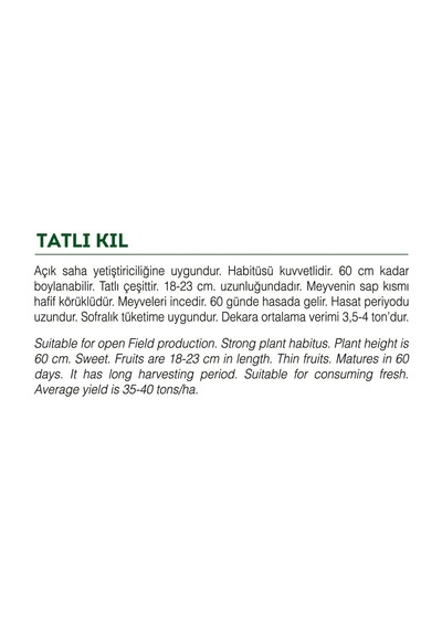 AGRodal Tarım Ata Tohumu Yöresel Doğal Tatlı Kıl Sivri Biber 1000 Ad Tohum
