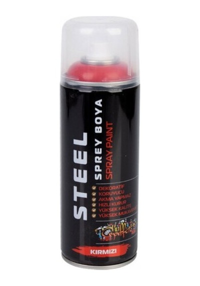 Steel Sprey Boya 400 Ml - Kırmızı Diğer