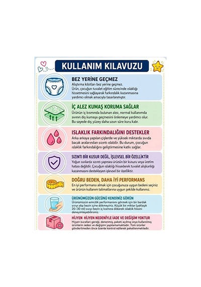 Y&d Co. Tuvalet Alıştırma Külodu Erkek Çocuk 3'lü Set 2 Yaş