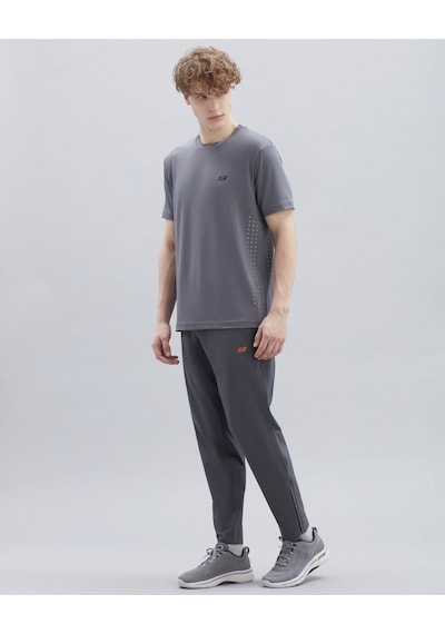 Skechers Performance Tops M Crew Neck T-Shirt Erkek Gri Tshirt S221497-003