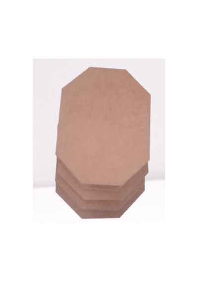 Hobi Erdl 90074 Dekoratif Model Makyaj Kutu Set Dörtlü Ham Ahşap Mdf El Yapım