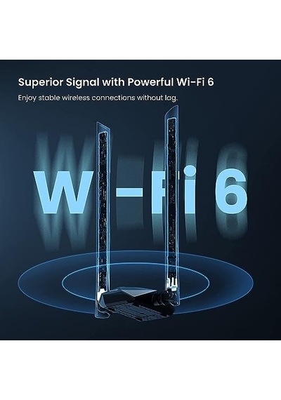 Wi-fi 6 Adaptör Usb 3.0 Ax1800 Çift Bantlı Adaptör 1201mbps 5ghz 574mbps 2.4ghz Tak Ve Çalıştır Mu-mımo Teknolo