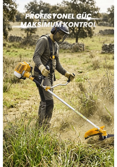 Res-74368s Profesyonel Yan Tipi Benzinli Ot Ve Çalı Tırpanı 2.2 Hp