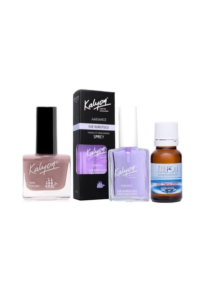 Kalyon Oje 231 + Oje Kurutucu Sprey 17 ML + Oje Çözücü