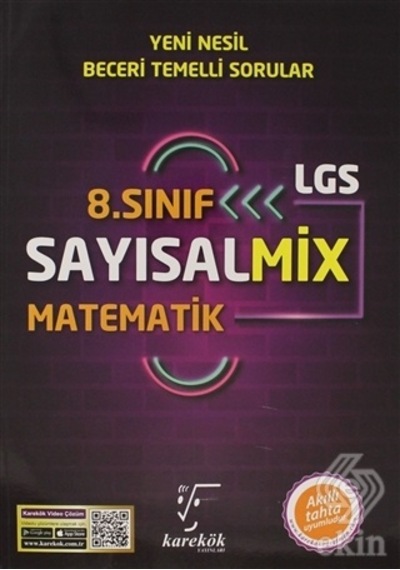 8.Sınıf LGS Sayısalmix- Karekök Eğitim Yayın