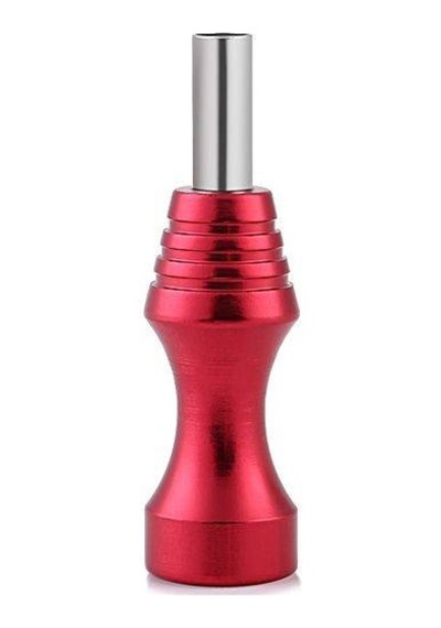 22 Mm Kırmızı Renk Dövme Makinası Tutacak + Boru + Vidaları
