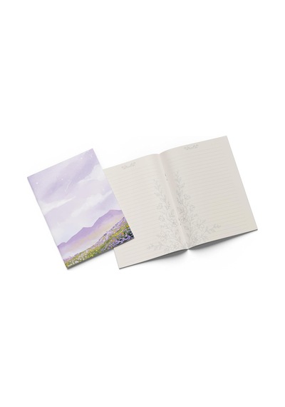 Lila - 3'lü Defter Seti, 14x21cm, A5, Çizgili Çok Renkli