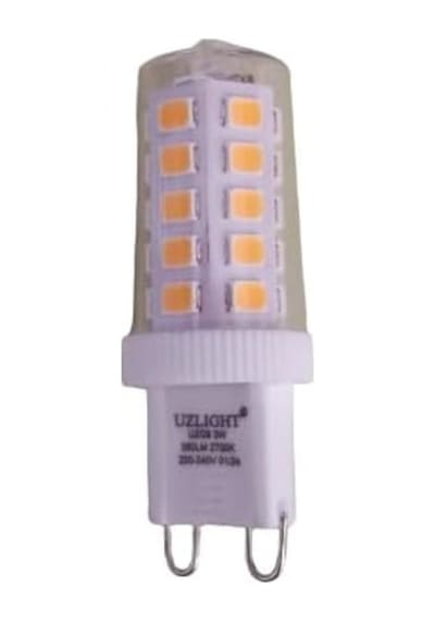Uzled G9 Led Kapsül Ampul, 2700k Sarı Işık, 2 Adet Standart