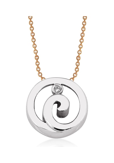 Pırlantalı Oval Tektaş Kolye Mf022684 Altınsepeti