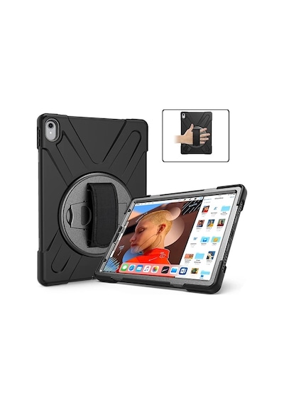 Apple iPad Uyumlu, Pro 11 İnch 2021-2020-2018 3 Katmanlı Standlı Zırh Kılıf- 5775