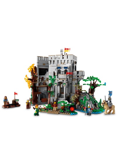 Lego Bricklink Castle İn The Forest Set 910001