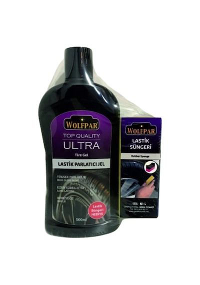 Top Quality Ultra Lastik Parlatıcı Jel -500 Ml. & Sünger li Diğer